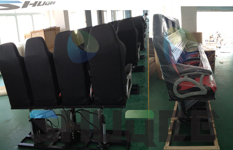 China Theater 5D 6D 7D dynamic chair Motion Theater Chair Colorful 1 Person / Set Motion Cinema Chair factory