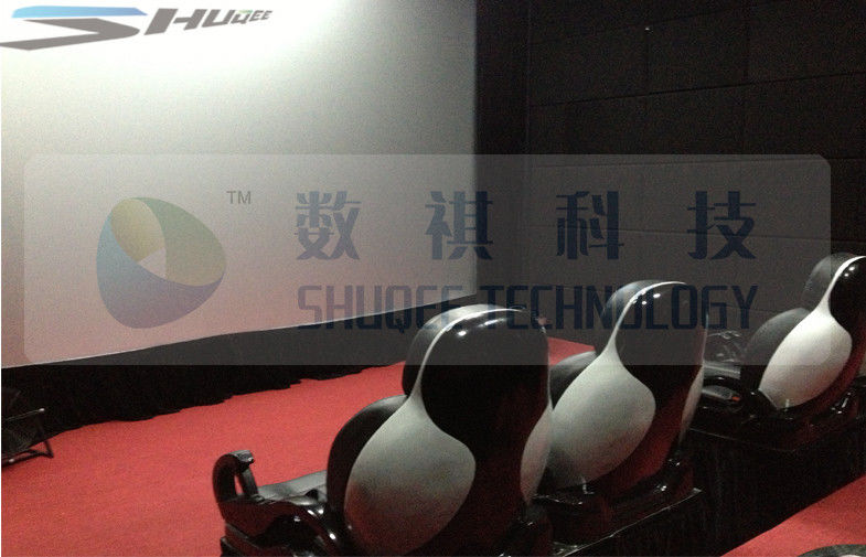 China 6D movie theater , cinema 6D system with 5.1 audio system and 7.1 audio system factory
