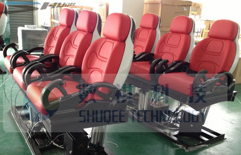 China 3D / 4D / 9D Motion Theater Chair Custom Color with Safe Belt factory