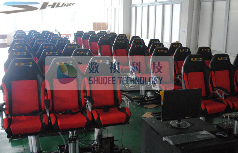 China Movie Motion Theater Chair With Pnuematic Control System For Indoor factory