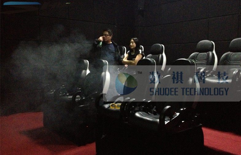 China 8 Seats 7D Cinema System With Smoke Effects And Audio System factory