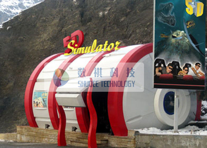 China Special Design 5D Simulator With Adventure Movies And Virtual Reality Effects factory