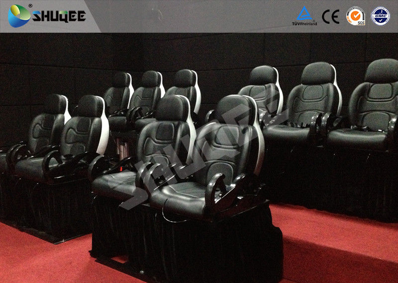 China 6D Motion chair for 6D Motion theater equipped 6 special effects with genuine leather factory