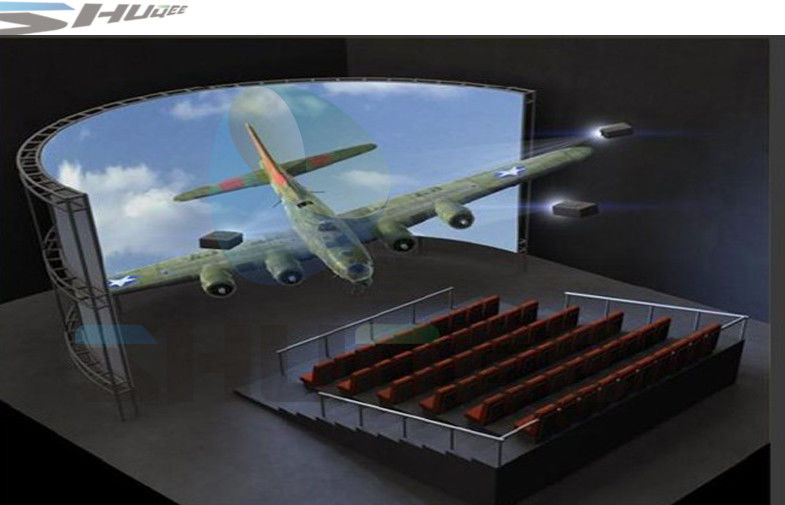 China 5D Simulation Rider Cinema, Moive Simulator System With Bubble, Rain,Wind Special Effect factory
