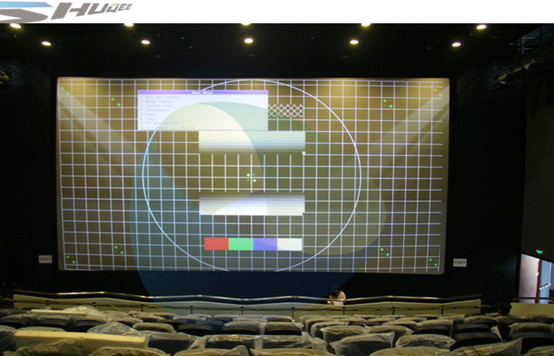 China Intelligent Control 3D Cinema System With Dynamic Theater Film, Digital Screen factory