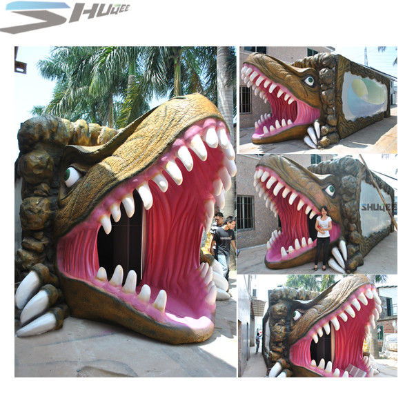 China Amusement Park Dinosaur Pneumatic Surround 7.1 Audio 5D Theater System factory