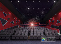 4D Cinema 4D Movie Theatre Equipment With Motion Chair 3 / 4 / 5 Seats A Set