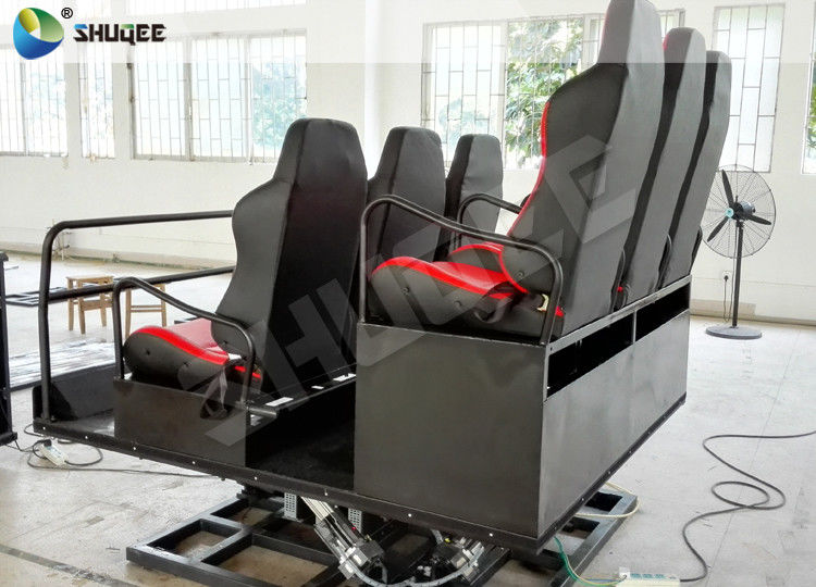 6 Seats Platform 7D Movie Theater Game Machine Shooting Gun Game Motion Chair