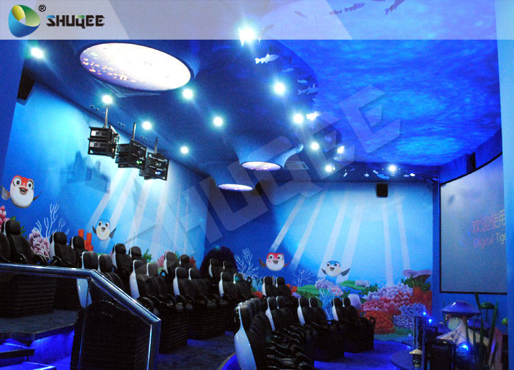 China Cost-effective Whole Set 5D Theater System With Special Effects And Electric System factory