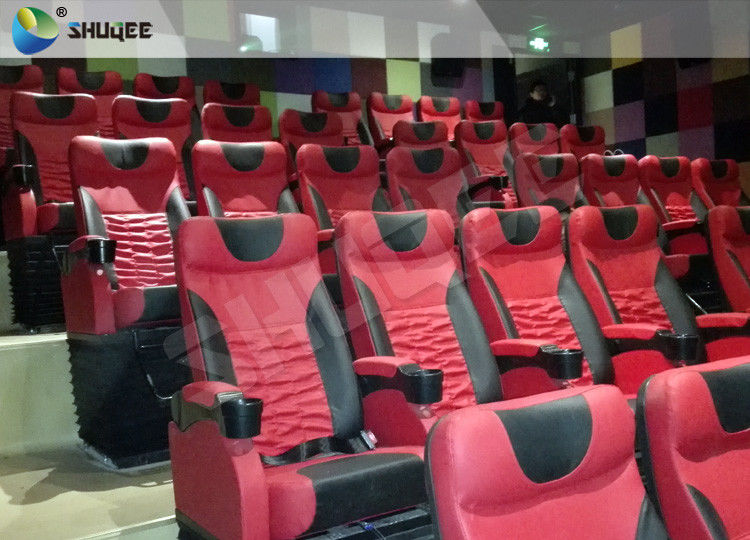 Amazing 4DM Motion Movie Theater With Electric Luxury Seats And Genuine Leather