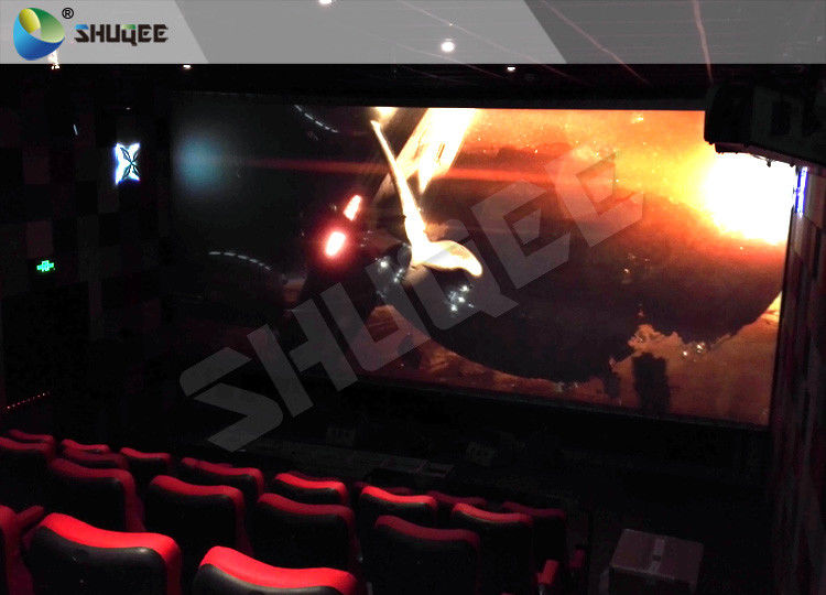 4D Home Theater Cinema System Theater Chairs With Software Hardware