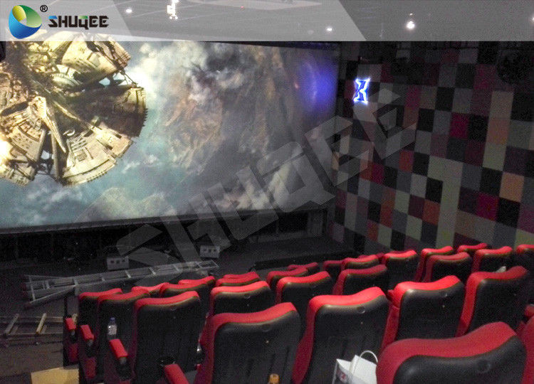 National Market 4D Local Movie Theaters Red And Black PU Leather