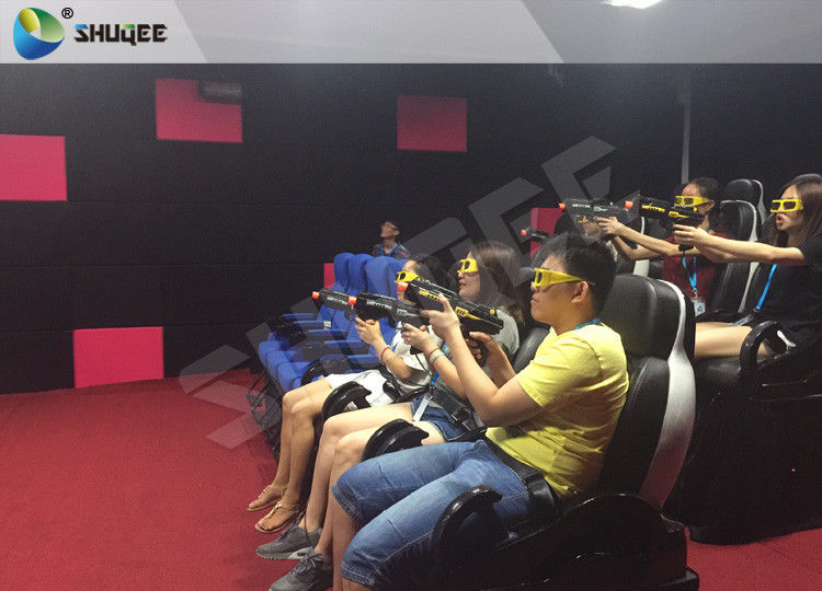 China Ingenious Simulating Game 7D Movie Theater For Theme park / Exhibition Hall factory