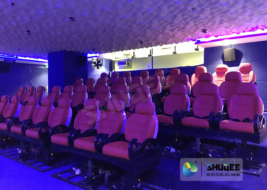 China Cabin Cinema Motion Flight Simulator Movie Theatre With Different Movie Posters factory