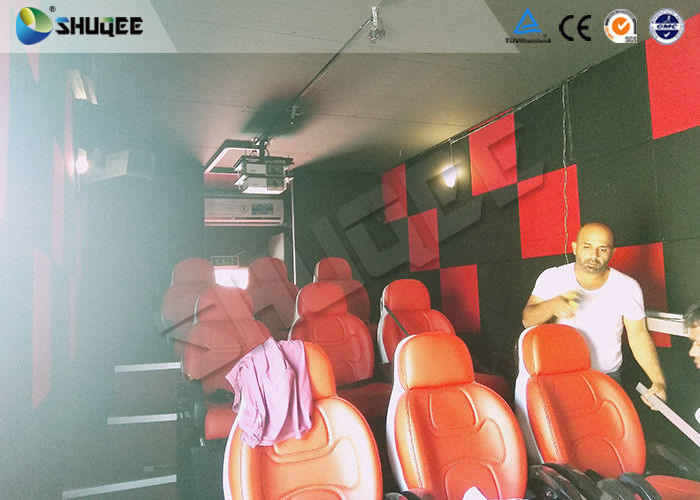 China Motion Seat In XD Theatre With Cinema Simulator System / Special Effect Machine factory