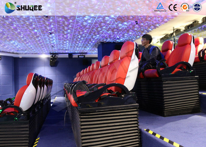 China Immersive 9D Cinema System With Spray Air And Water Function Indoor Theme Decoration factory