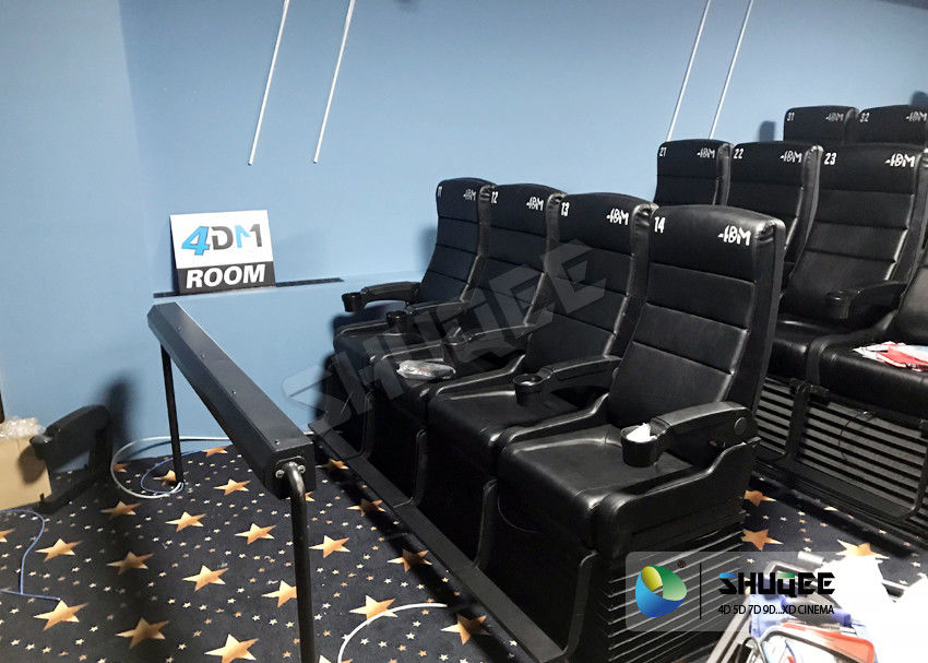 China Customized Electric 4D Movie Theater With 2 , 4 , 6 Seats Durable factory