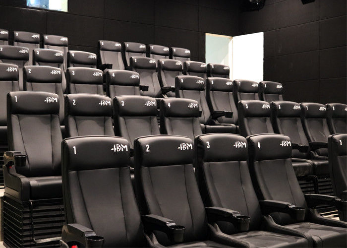 Durable And Interactive Motion Theater Chair For 4d Cinema Vibration Frequency 12HZ 0