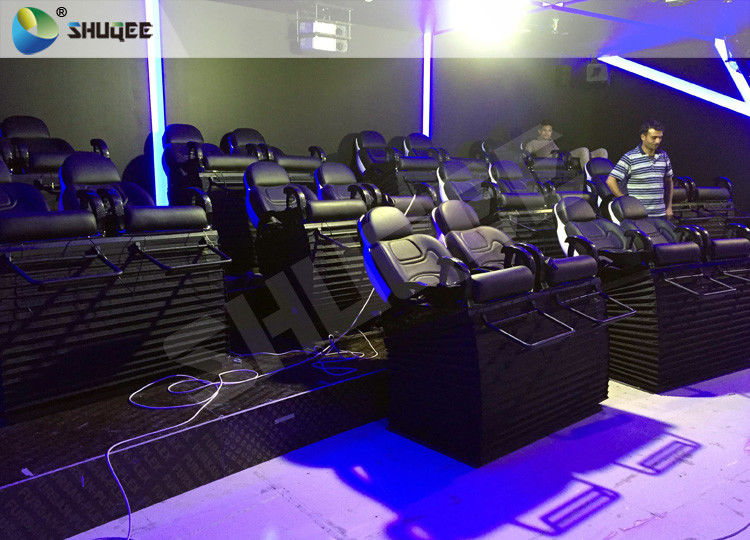 China Elegant 5D movie theater Genuine With Environmental Simulation 2 Seats Per Set factory
