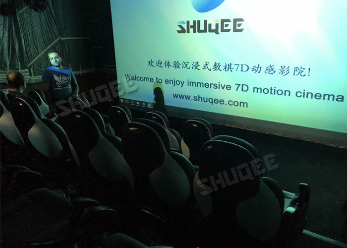 China Ergonomic 5D Theater System Motion Durable Seats In Commercial Center factory