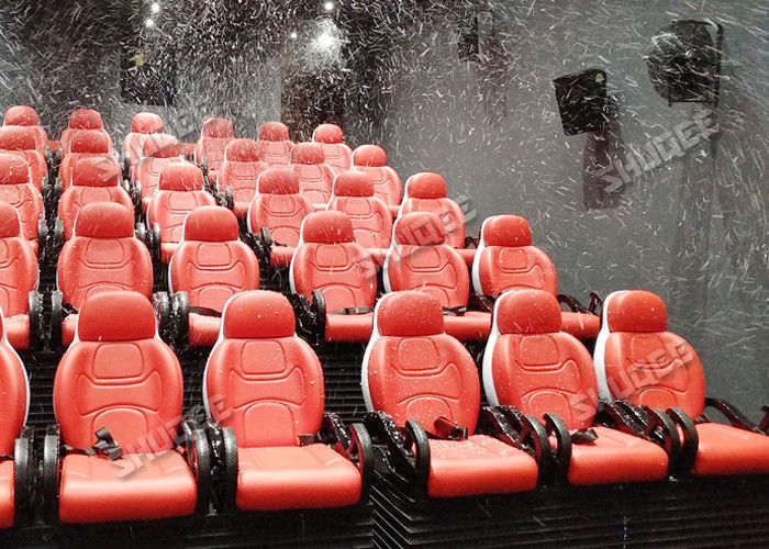 Customizable Virtual Wonder 5D Cinema Seats Low Energy Consumption For Amusement Park