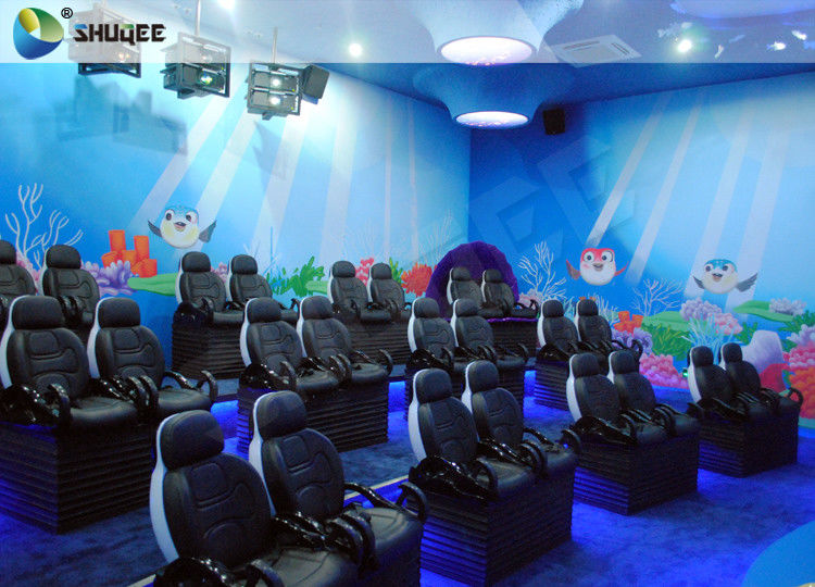 China Electric Cylinder Dynastic 5D Cinema Theatre With Individual CPU Control For Museum Park factory