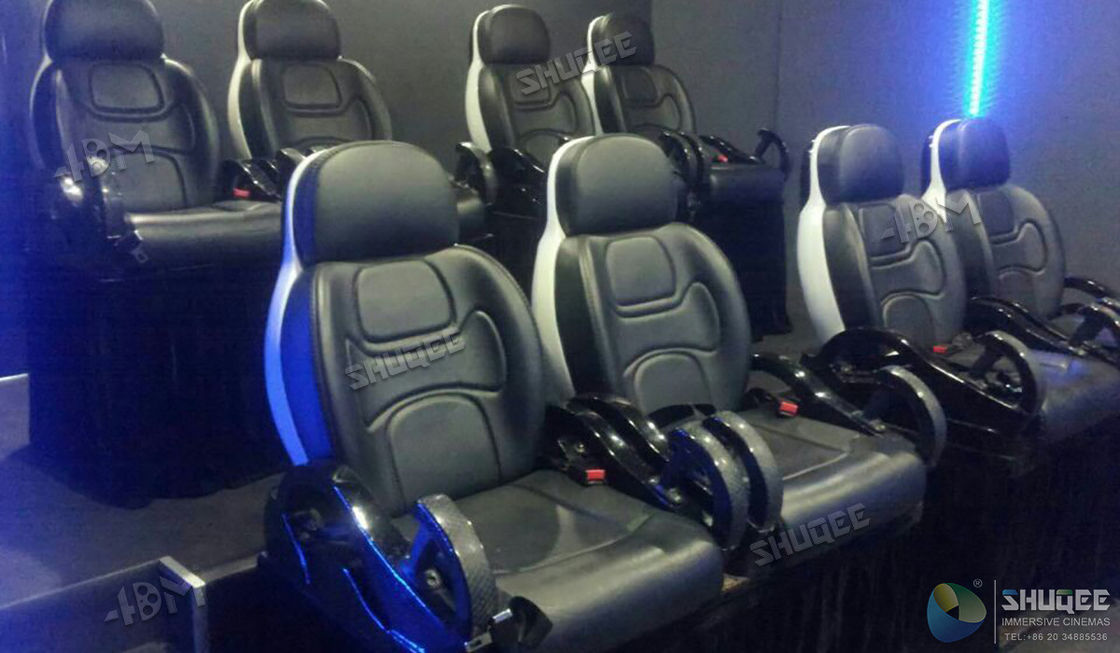 China 9 Seats 5D Movie Theater 3 Luxury Chair 3 Rows Standard Motion Cinema Simulator factory