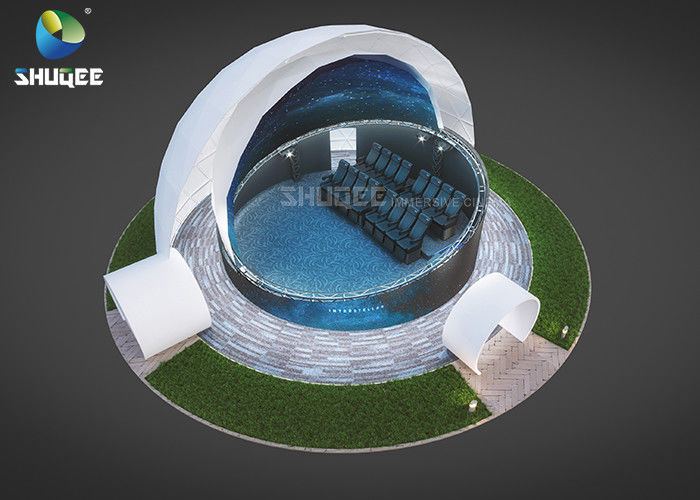 Immersive Projection Dome 5D Movie Theater For Amusement Park SGS GMC