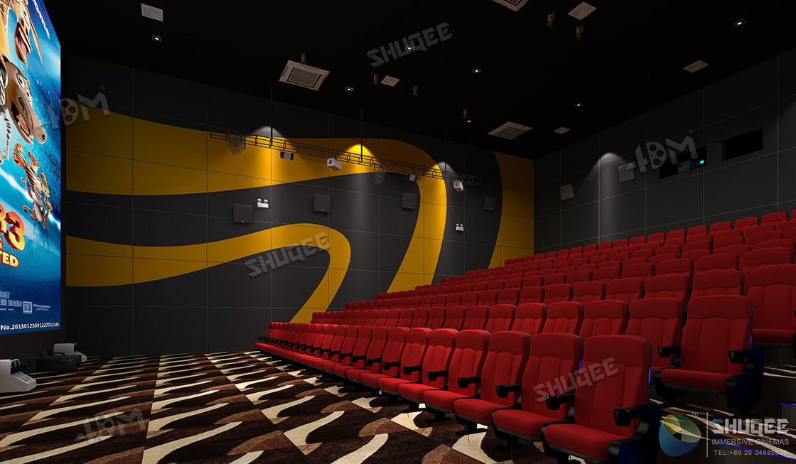 China IMAX 3D Sound Vibration Theater With 2K Projector  For Commercial Use factory
