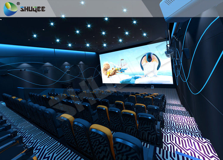 China Huge Funny 5D Theater System Outside Cabin Hydraulic Dynamic System factory