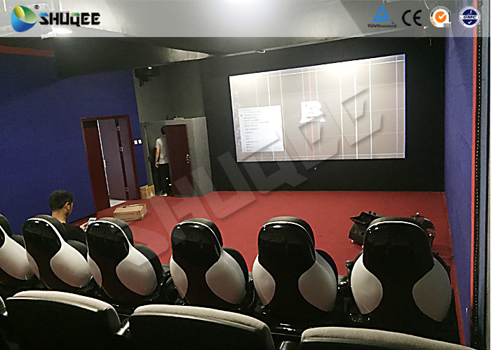 Indoor 3 Seater Shooting Gun Game 7D Cinema Movie Theater Interactive Machine