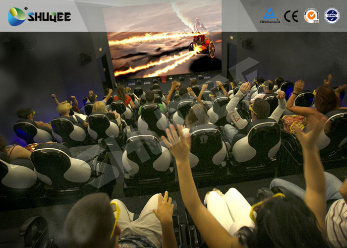 Cinema Simulator 5D Movie Theater With Special Design Fiberglass Material